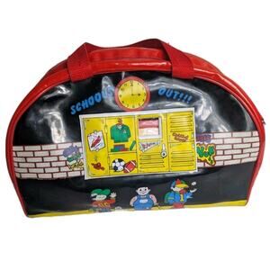 VTG Superstar Mischief Makers Bowler Lunch Bag Schools Out Retro Class Of 2000